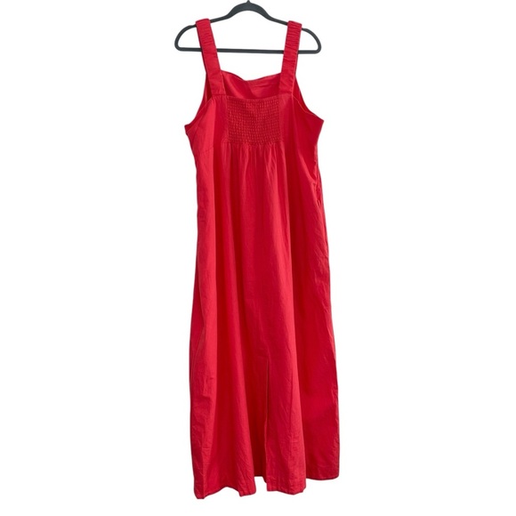 Pact NEW Canopy Linen Blend Tank Dress Red Size XXXLarge - Picture 7 of 12